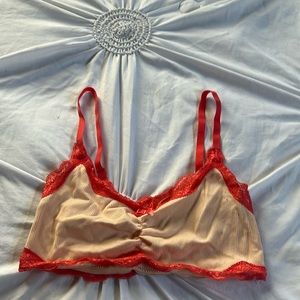 Cute orange/tan crop top/bra
